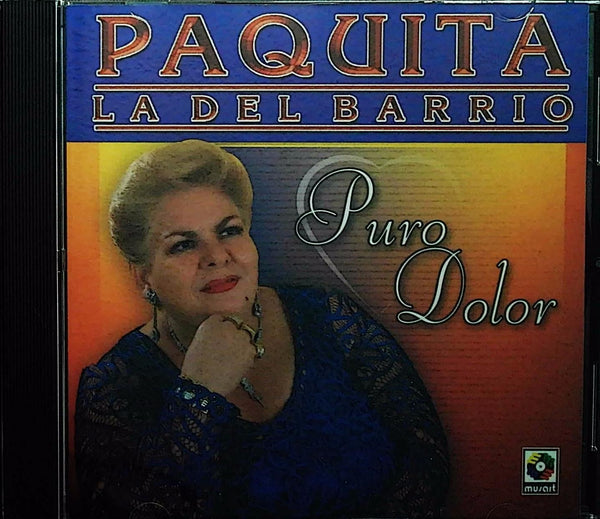 Puro Dolor by PAQUITA LA DEL BARRIO - CD Album Cover