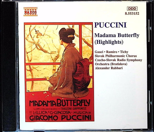 Giacomo Puccini - Madama Butterfly (Highlights) CD front cover
