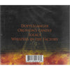 Oblivion's Candle by The Isosceles Project - CD Back Cover