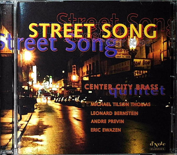 STREET SONG by CENTER CITY BRASS - CD Album Cover