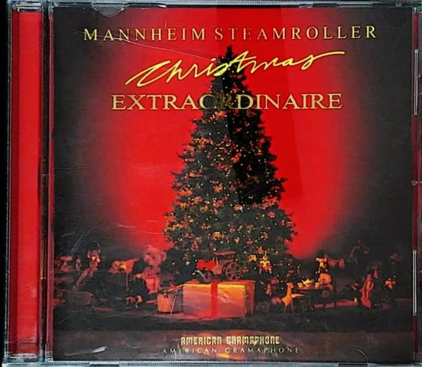 Christmas Extraordinaire by Mannheim Steamroller - CD Album Cover