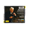 Symphonien 4 & 7 by Ludwig van Beethoven, Herbert von Karajan, Berliner Philharmoniker - CD Back Cover