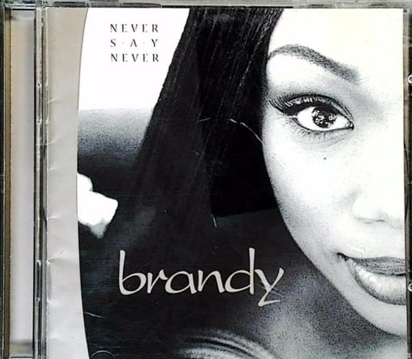 Never Say Never by Brandy - CD Album Cover