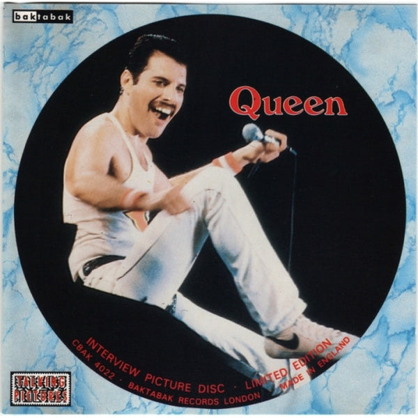 Interview Picture Disc Limited Edition by Queen - CD Album Cover
