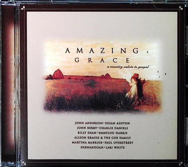 Various Artists - Amazing Grace: A Country Salute to Gospel CD front cover