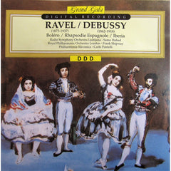 Boléro / Rhapsodie Espagnole / Iberia by Maurice Ravel, Claude Debussy, Simfonični Orkester RTV Ljubljana, Samo Hubad, Royal Philharmonic Orchestra, Frank Shipway, Philharmonia Slavonica, Carlo Pantelli (CD)