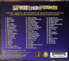 Drew's Famous - 57 Kids Spooky Sounds CD back cover with track list
