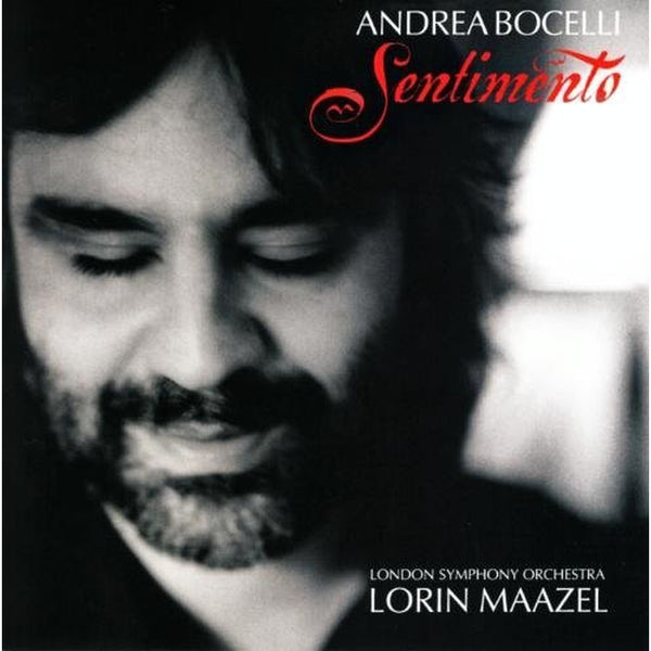 Sentimento by Andrea Bocelli - CD Album Cover