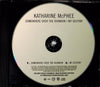 SOMEWHERE OVER THE RAINBOW / MY DESTINY by KATHARINE McPHEE - CD Image