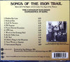 Barry Luft & Tim Rogers - Songs of the Iron Trail CD back cover with track list