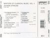Masters Of Classical Music, Vol.4: Strauss by Johann Strauss Jr. (CD)