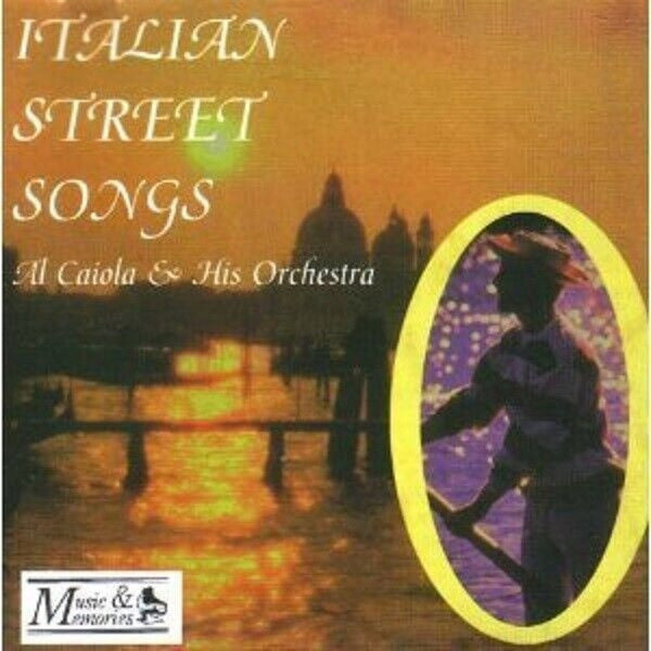 Italian Street Songs by Al Caiola And His Orchestra - CD Album Cover