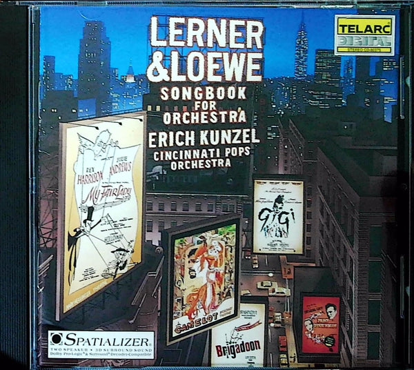 Lerner & Loewe - Songbook for Orchestra (1994) CD front cover