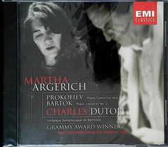 Piano Concertos Nos.1 & 3 / Piano Concerto No.3 by Martha Argerich, Sergei Prokofiev, Béla Bartók, Charles Dutoit, Orchestre Symphonique De Montréal (CD)