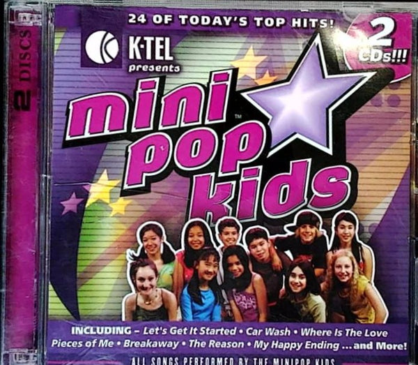 mini pop kids by K-Tel - CD Album Cover
