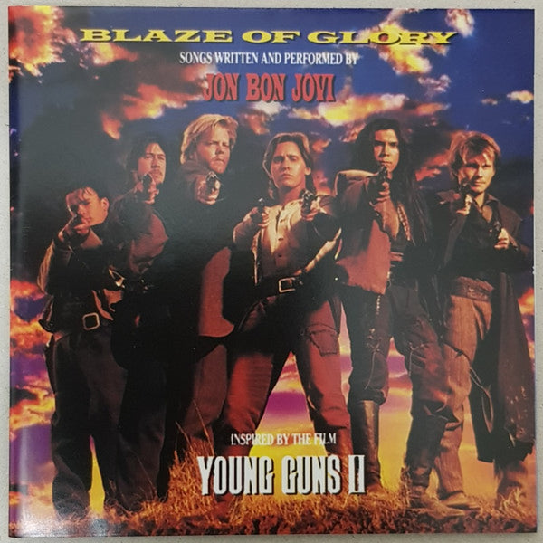 Blaze Of Glory by Jon Bon Jovi - CD Album Cover