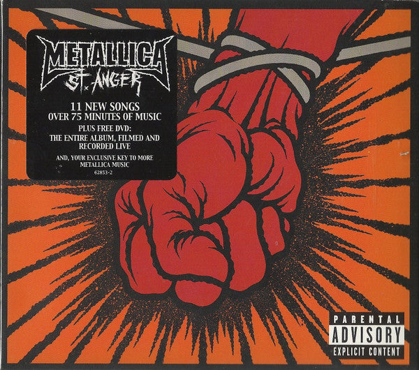 St. Anger by Metallica - CD Album Cover