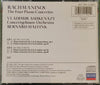 The Four Piano Concertos by Sergei Rachmaninoff, Vladimir Ashkenazy, Concertgebouworkest, Bernard Haitink - CD Back Cover