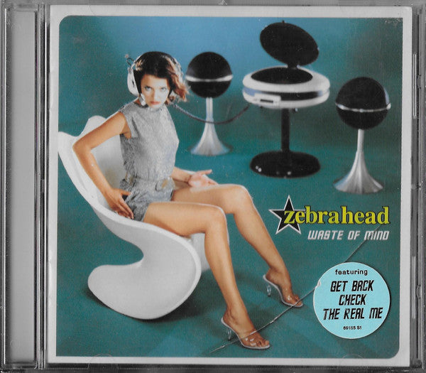 Waste Of Mind by Zebrahead - CD Album Cover