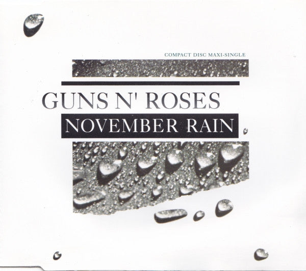 November Rain by Guns N' Roses - CD Album Cover