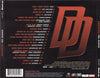 Daredevil (The Album) by Various - CD Back Cover
