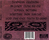 Firetribe by Clay People - CD Back Cover