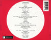 The Smitten Love Song Comp. by Various - CD Back Cover