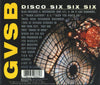 Disco Six Six Six by Girls Against Boys - CD Back Cover