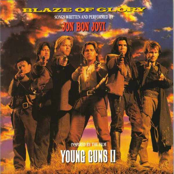Blaze Of Glory by Jon Bon Jovi - CD Album Cover
