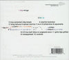 Blush by Bows - CD Back Cover