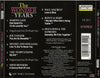 Music From The Wonder Years "First Love" by Various - CD Back Cover