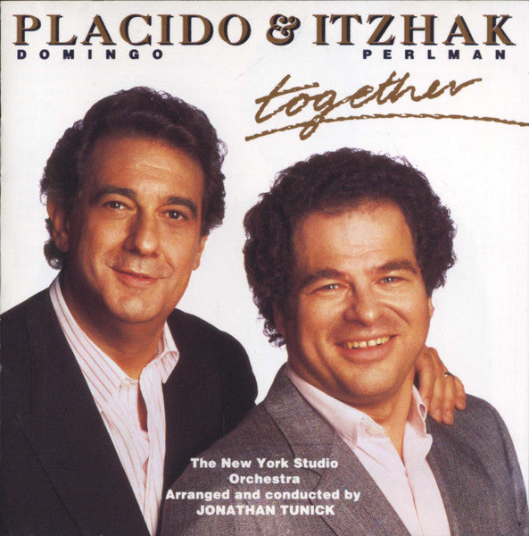 Together by Placido Domingo, Itzhak Perlman - CD Album Cover
