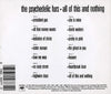 All Of This And Nothing by The Psychedelic Furs - CD Back Cover