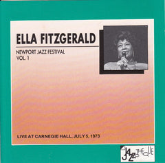 Newport Jazz Festival Live At Carnegie Hall, July 5, 1973 Vol. 1 by Ella Fitzgerald (CD)
