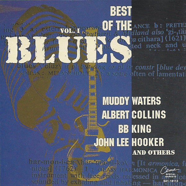 Best Of The Blues Vol. I by Various - CD Album Cover