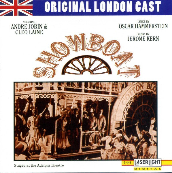 Show Boat (Original London Cast) by Jerome Kern, Oscar Hammerstein II, André Jobin, Cleo Laine - CD Album Cover