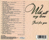 With All My Love - Just For You by 101 Strings - CD Back Cover