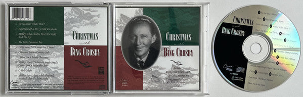 Christmas With Bing by Bing Crosby - CD Album Cover