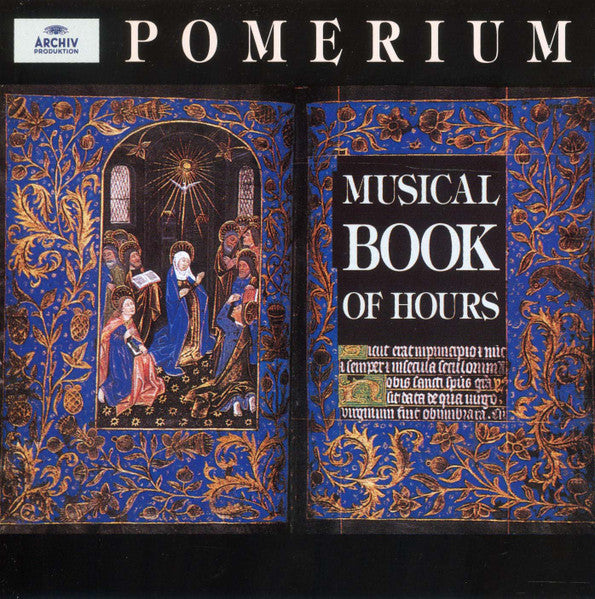 Musical Book Of Hours by Pomerium - CD Album Cover