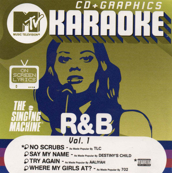 R&B Hits Vol. 1 by Unknown Artist - CD Album Cover