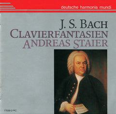 Clavierfantasien by Johann Sebastian Bach, Andreas Staier (CD)