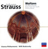 Waltzes: The Blue Danube - Roses From The South - Vienna Blood by Johann Strauss Jr., Wiener Philharmoniker, Willi Boskovsky - CD Album Cover