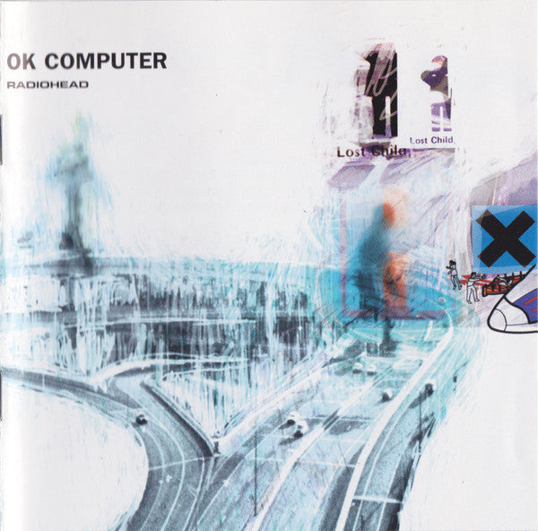 OK Computer by Radiohead - CD Album Cover