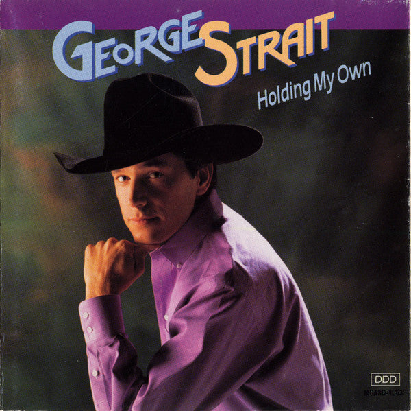 Holding My Own by George Strait - CD Album Cover