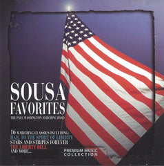 Sousa Favorites by Paul Washington Marching Band (CD)