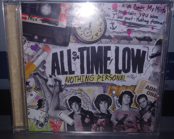 Nothing Personal by All Time Low - CD Album Cover