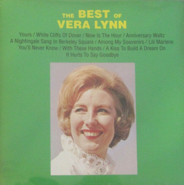 The Best Of Vera Lynn by Vera Lynn - CD Album Cover