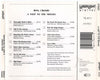 A Visit To The Movies by Bing Crosby - CD Back Cover