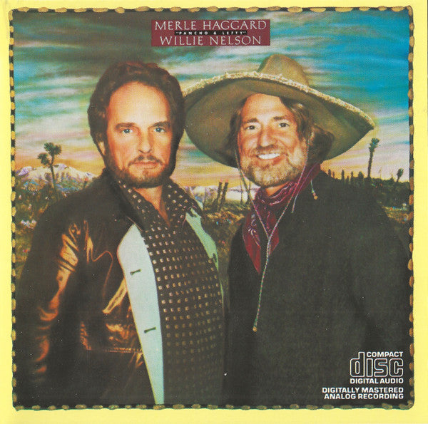 Pancho & Lefty by Merle Haggard, Willie Nelson - CD Album Cover