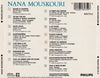 Quand Tu Chantes by Nana Mouskouri - CD Back Cover